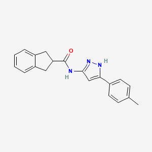 3-(2-Indanyl)carbonylamino-5-(4-methylphenyl)-pyrazole