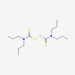 molecular formula C14H28N2S4 B8402021 Disulfide, bis(dipropylthiocarbamoyl) CAS No. 2556-42-5
