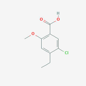 4-Ethyl-2-methoxy-5-chlorobenzoic acid