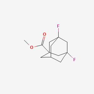 molecular formula C12H16F2O2 B8402133 Methyl 3,5-difluoroadamantane-1-carboxylate 