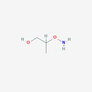 molecular formula C3H9NO2 B8402156 2-(Aminooxy)propan-1-ol 