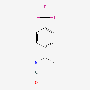 1-(1-Isocyanatoethyl)-4-(trifluoromethyl)benzene
