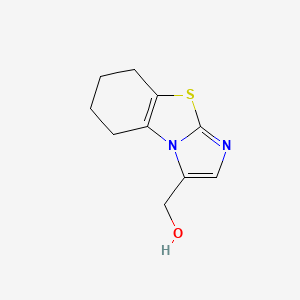 molecular formula C10H12N2OS B8402214 5,6,7,8-Tetrahydro-imidazo[2,1-b]benzothiazole-3-methanol 