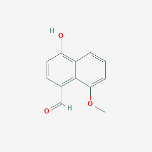 4-Hydroxy-8-methoxynaphthalene-1-carbaldehyde