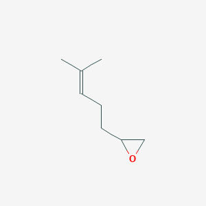 molecular formula C8H14O B8402367 2-(4-Methyl-3-pentenyl)oxirane 