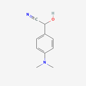 2-(4-(Dimethylamino)phenyl)-2-hydroxyacetonitrile
