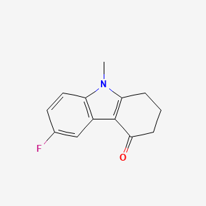 6-Fluoro-1,2,3,9-tetrahydro-9-methyl-4H-carbazol-4-one