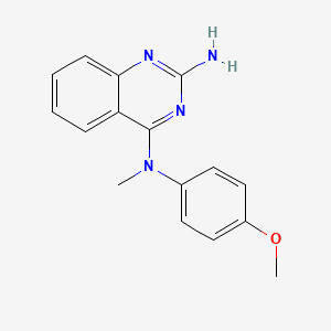 (2-Amino-quinazolin-4-yl)-(4-methoxy-phenyl)-methylamine