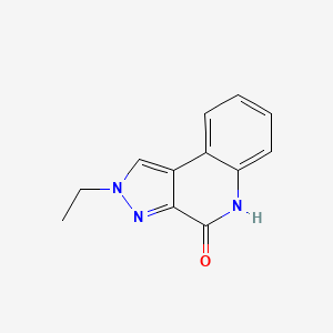 2-Ethyl-2H-pyrazolo[3,4-c]quinoline-4(5H)-one