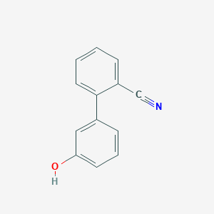 molecular formula C13H9NO B8402529 3'-Hydroxybiphenyl-2-carbonitrile 