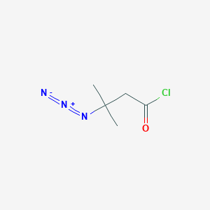 3-Azido-3-methylbutanoyl chloride