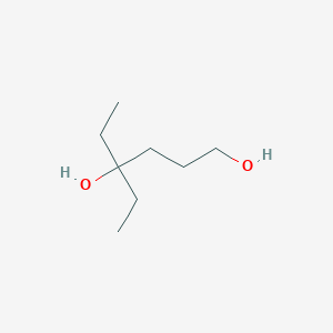 molecular formula C8H18O2 B8402710 4-Ethyl-1,4-hexanediol 