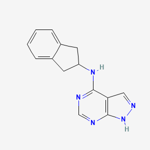 4-(2-Indanylamino)pyrazolo[3,4-d]pyrimidine
