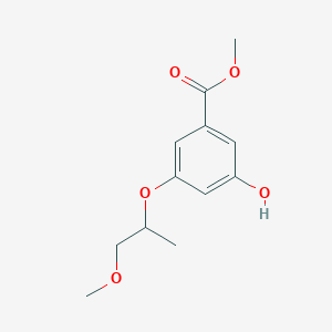 Methyl 3-hydroxy-5-(1-methoxypropan-2-yloxy)benzoate