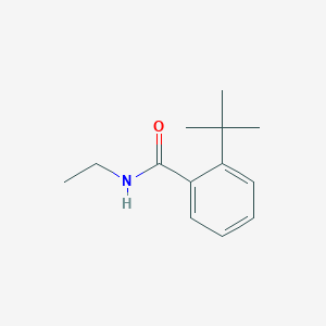 molecular formula C13H19NO B8402801 2-tert-butyl-N-ethylbenzamide 