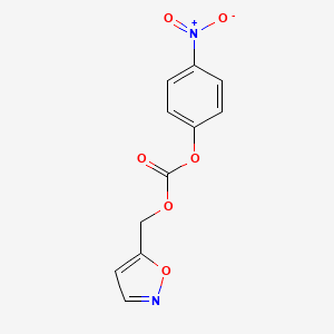 ((5-Isoxazolyl)methyl)-(4-nitrophenyl)carbonate