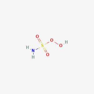 molecular formula H3NO4S B8402905 hydroxyl-amine-O-sulfonic acid CAS No. 28144-68-5