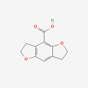 2,3,6,7-Tetrahydrobenzo[1,2-b:4,5-b']difuran-4-carboxylic acid