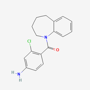1-(4-amino-2-chlorobenzoyl)-2,3,4,5-tetrahydro-1H-benzazepine