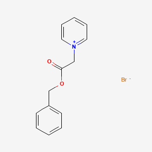 molecular formula C14H14BrNO2 B8402950 1-Benzyloxycarbonylmethyl-pyridinium bromide 