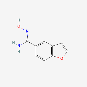 N-hydroxybenzofuran-5-carboximidamide