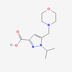 1-(1-Methylethyl)-5-(4-morpholinylmethyl)-1H-pyrazole-3-carboxylic acid