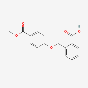 2-[(4-methoxycarbonylphenoxy)methyl]benzoic Acid