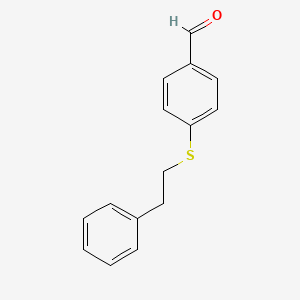 4-(2-Phenylethylthio)benzaldehyde