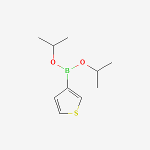 molecular formula C10H17BO2S B8403080 Diisopropyl thiophen-3-ylboronate CAS No. 194851-20-2