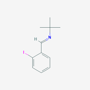 N-tert-Butyl-2-iodobenzylideneamine