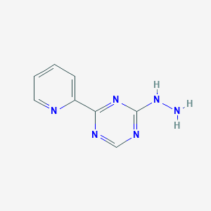 (4-Pyridin-2-yl-[1,3,5]triazin-2-yl)-hydrazine