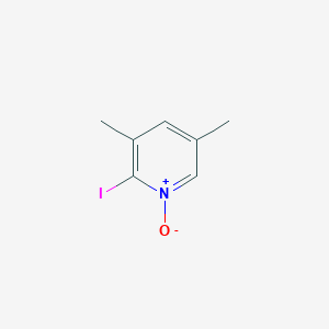 2-Iodo-3,5-dimethylpyridine 1-oxide