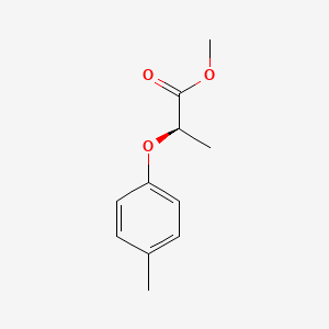 molecular formula C11H14O3 B8403240 (2R)-2-(4-methylphenoxy)-propanoic acid, methyl ester 