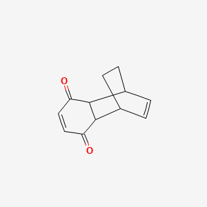molecular formula C12H12O2 B8403254 Endo-1,4a,8,8a-tetrahydro-1,4-ethanonaphthalene-5,8-dione CAS No. 2816-25-3