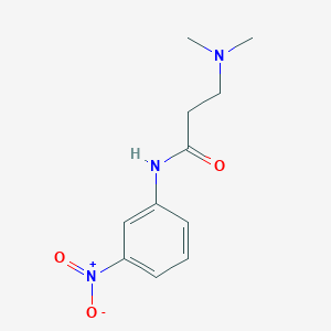 3-(dimethylamino)-N-(3-nitrophenyl)propanamide