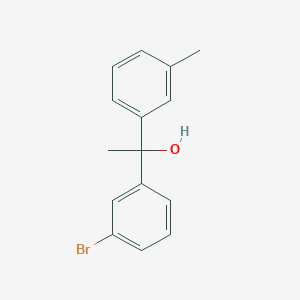 1-(3-Bromo-phenyl)-1-m-tolyl-ethanol