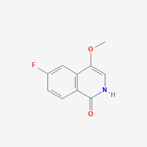 6-Fluoro-4-methoxyisoquinolin-1-ol