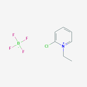 molecular formula C7H9BClF4N B8403358 2-Chloro-1-ethylpyridinium tetrafluoroborate 