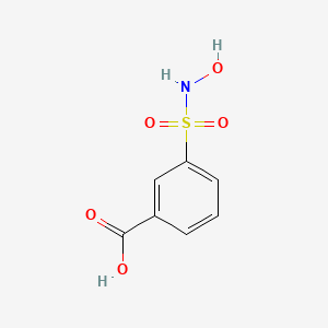 molecular formula C7H7NO5S B8403361 3-Hydroxysulfamoyl-benzoic acid 