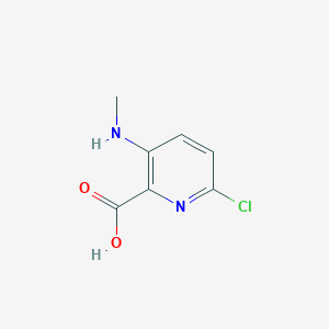 6-Chloro-3-methylamino-pyridine-2-carboxylic acid
