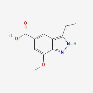 3-Ethyl-7-methoxy-1H-indazole-5-carboxylic acid