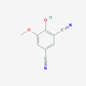2,4-Dicyano-6-methoxyphenol