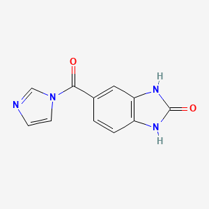 5-(Imidazole-1-carbonyl)-1,3-dihydro-benzoimidazol-2-one