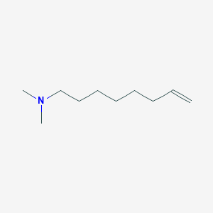 molecular formula C10H21N B8403541 N,N-Dimethyl-7-octen-1-amine 
