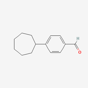 4-Cycloheptyl-benzaldehyde
