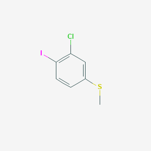 (3-Chloro-4-iodophenyl)(methyl)sulfane
