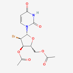 molecular formula C13H15BrN2O7 B8403690 3',5'-di-O-acetyl-2'-bromo-2'-deoxyuridine 