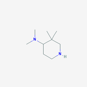 4-Dimethylamino-3,3-dimethylpiperidine