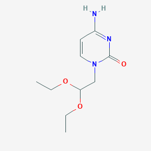 4-Amino-1-(2,2-diethoxyethyl)-1h-pyrimidin-2-one
