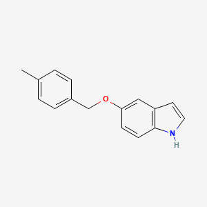 molecular formula C16H15NO B8403753 5-(4-Methylbenzyloxy)indole 